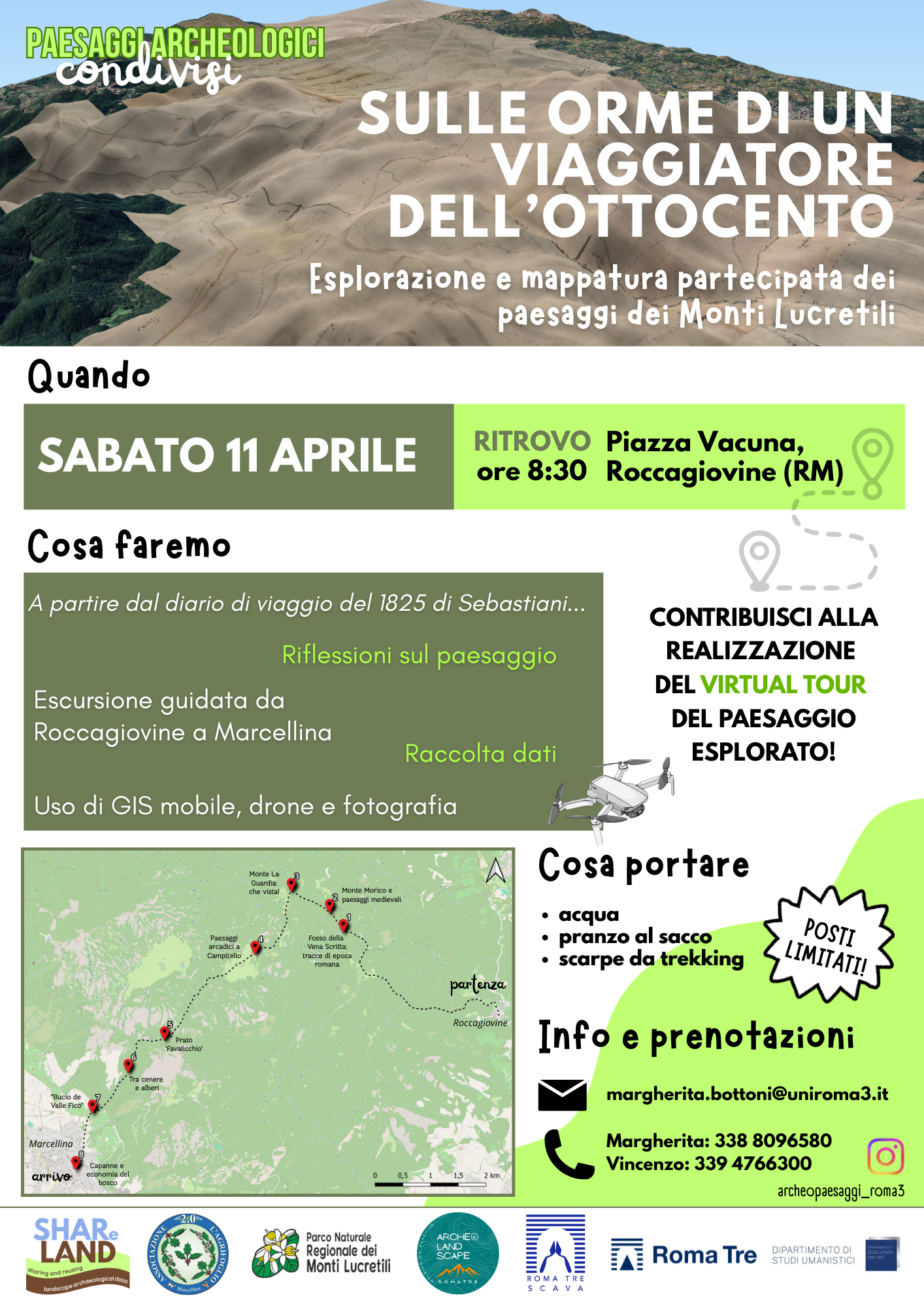 Locandina – Sulle orme di un viaggiatore dell'800